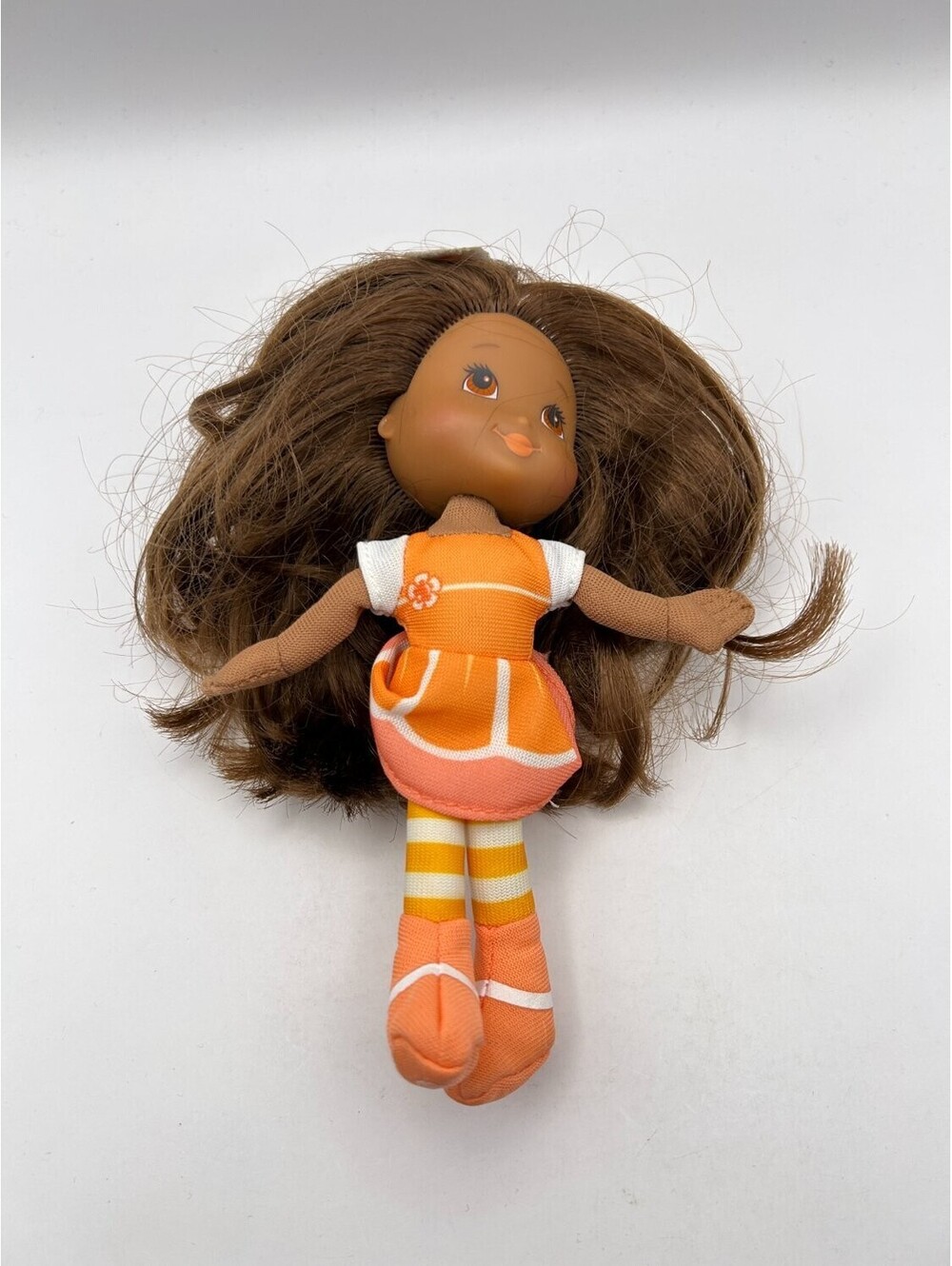 2008 Hasbro Strawberry Shortcake Orange Blossom Plush Rag Doll 7in